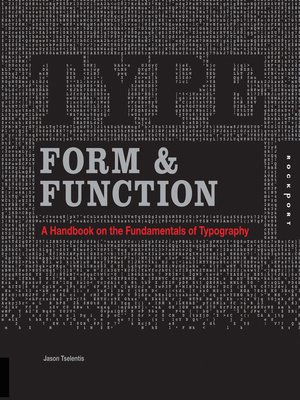 cover image of Type Form & Function